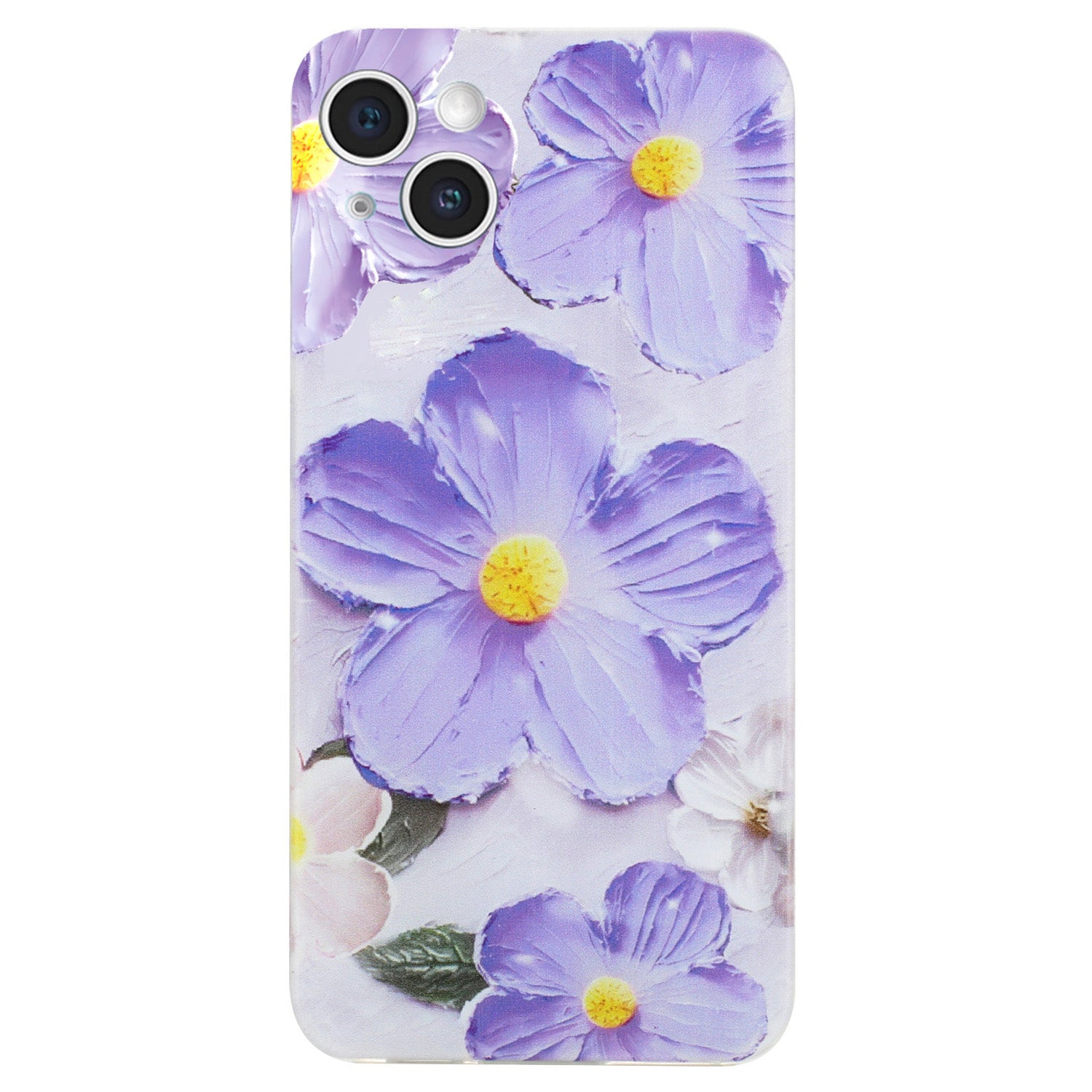 For iPhone 14 Plus Case TPU Pattern Printing Phone Guard Cover